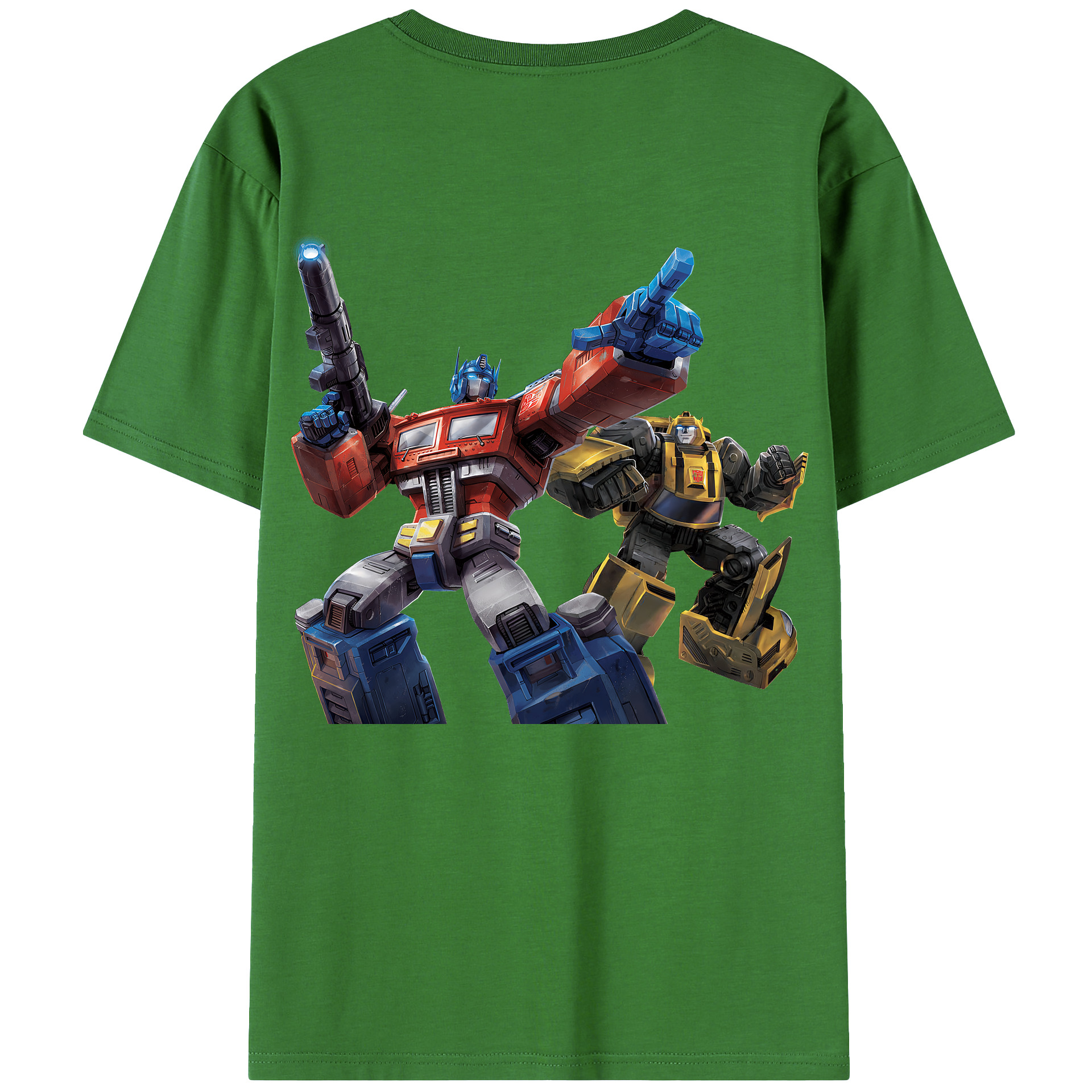 （画像用） Transformers トランスフォーマー レディース半袖Tシャツ(バックプリント)